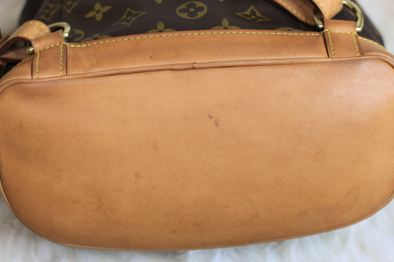 Louis Vuitton Monogram Montsouris MM Backpack Used