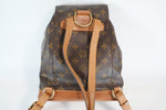 Louis Vuitton Monogram Montsouris MM Backpack Used