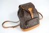 Louis Vuitton Monogram Montsouris MM Backpack Used