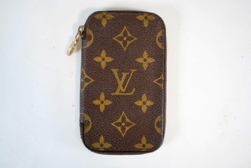 Louis Vuitton Monogram Zippy Pochette Cle Used