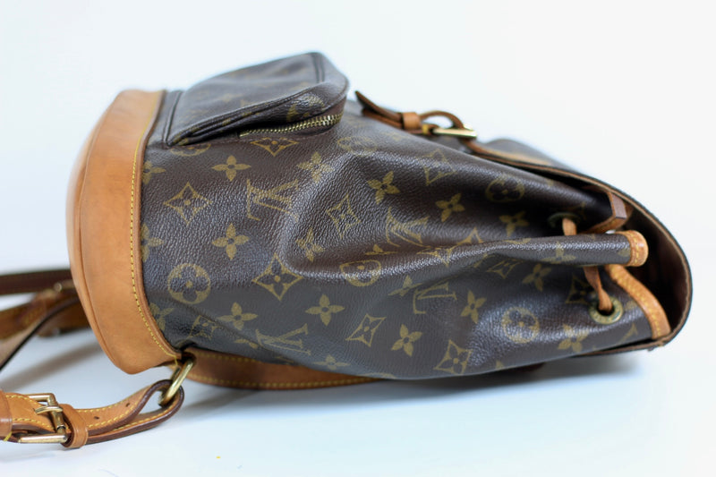 Louis Vuitton Monogram Montsouris MM Backpack Used