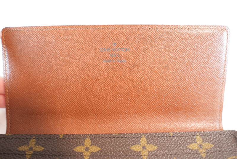 Louis Vuitton Monogram Porto Circle Wallet Used