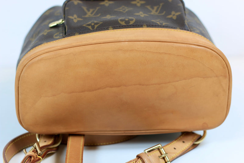 Louis Vuitton Monogram Montsouris MM Backpack Used