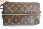 Louis Vuitton Monogram Trousse Patte Pression Cosmetic Pouch Used