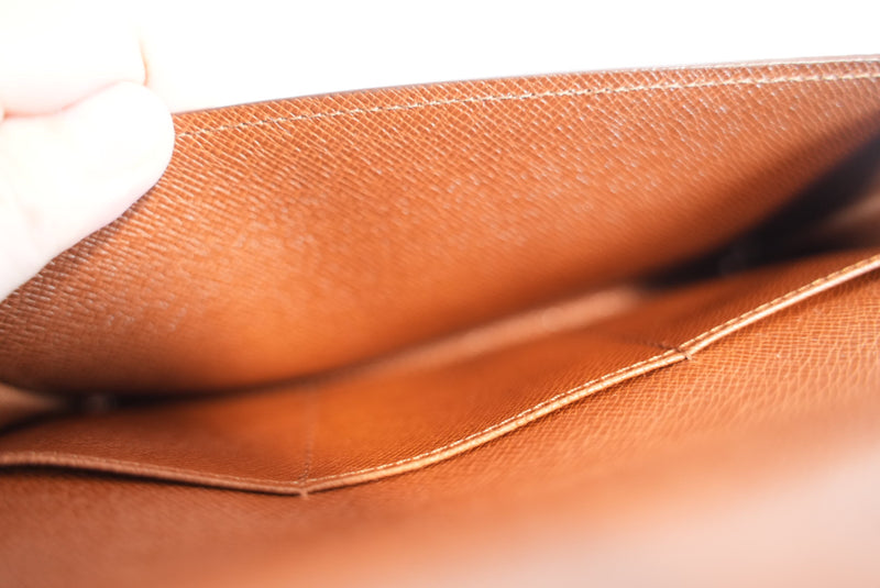 Louis Vuitton Monogram Porto Circle Wallet Used