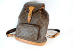 Louis Vuitton Monogram Montsouris GM Backpack Used