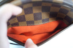 Louis Vuitton Damier Ebene Pochette Ipanema 2way Bag Used