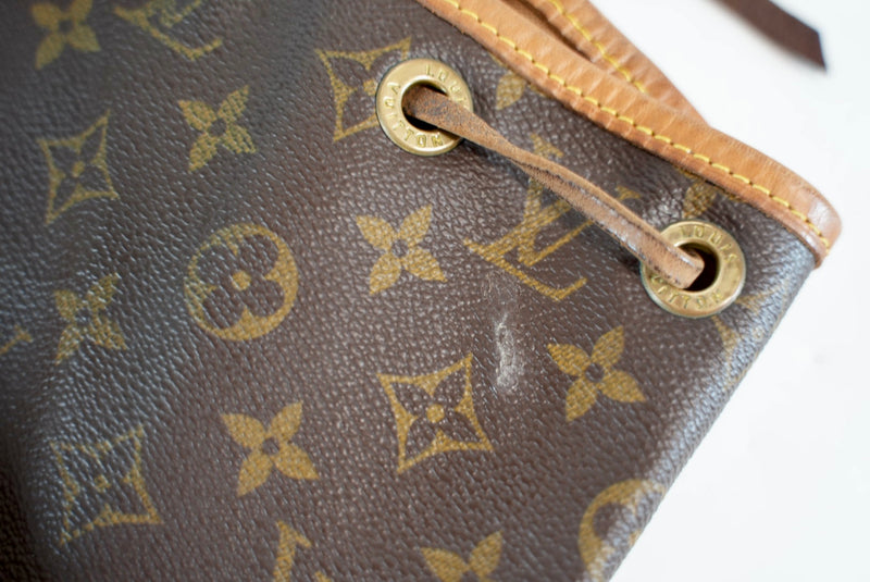 Louis Vuitton Monogram Montsouris MM Backpack Used