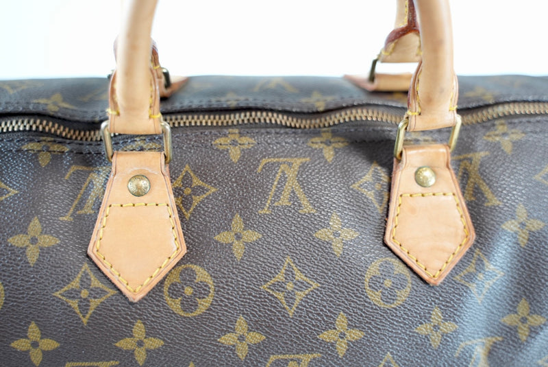Louis Vuitton Monogram Speedy 40 Handbag Used