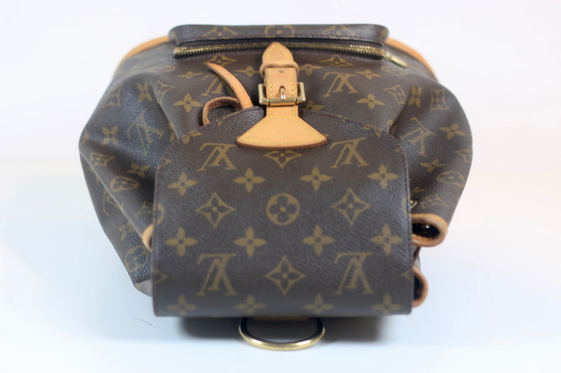 Louis Vuitton Monogram Montsouris MM Backpack Used