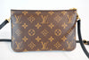 Louis Vuitton Giant Monogram Reverse Double Zip Pochette Used