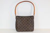 Louis Vuitton Monogram Looping MM Shoulder Bag Used