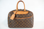 Louis Vuitton Monogram Deauville Handbag Used
