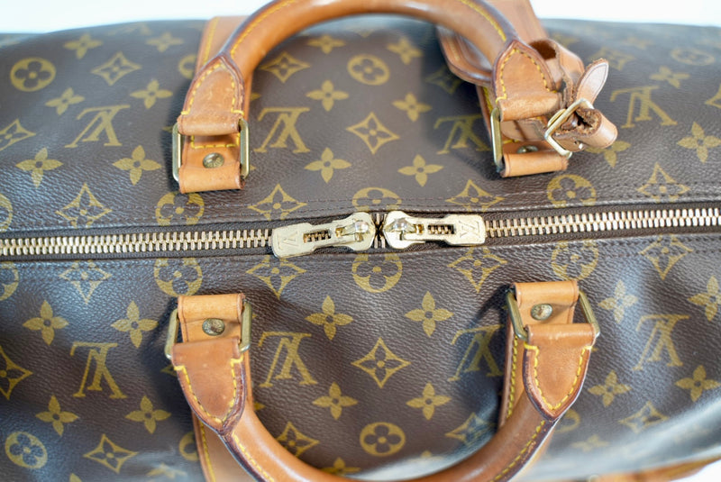 Louis Vuitton Monogram Keepall Bandouliere 50 Used