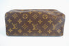 Louis Vuitton Monogram Trousse Patte Pression Cosmetic Pouch Used