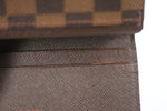 Louis Vuitton Damier Ebene Tresor Wallet