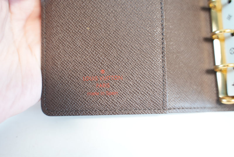 Louis Vuitton Damier Ebene Agenda PM Used