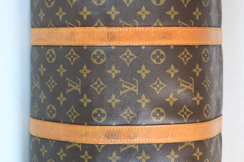 Louis Vuitton Monogram Keepall Bandouliere 55 Used