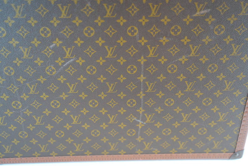 Louis Vuitton Monogram Bisten 60 Trunk Used