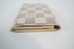 Louis Vuitton Damier Azur Envelope De Visite Card Case Used