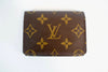 Louis Vuitton Monogram Envelope De Viste Business Card Case Used
