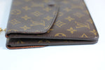 Louis Vuitton Monogram Double Pochette Rabat Sling Bag Used