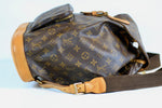 Louis Vuitton Monogram Montsouris GM Backpack Used