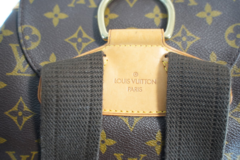 Louis Vuitton Monogram Montsouris GM Backpack Used