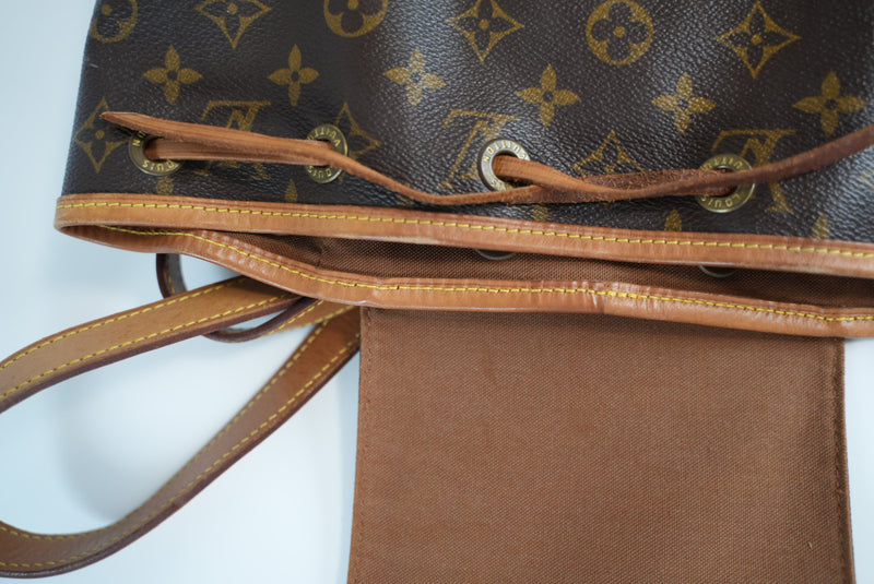 Louis Vuitton Monogram Montsouris MM Backpack Used