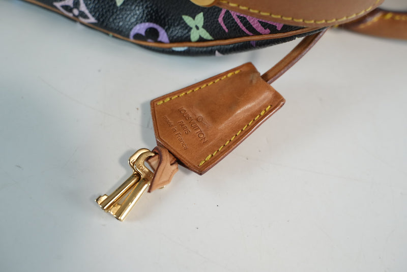 Louis Vuitton X Takashi Murakami Monogram Multicolor Speedy 30 Noir Used