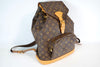 Louis Vuitton Monogram Montsouris GM Backpack Used