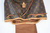 Louis Vuitton Monogram Montsouris MM Backpack Used