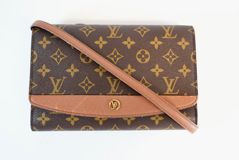 Louis Vuitton Monogram Bordeaux 24 2-Way Bag Used