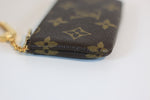 Louis Vuitton Monogram Pochette Cle Card/Key Holder Used