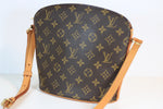 Louis Vuitton Monogram Drouot Crossbody Bag Used