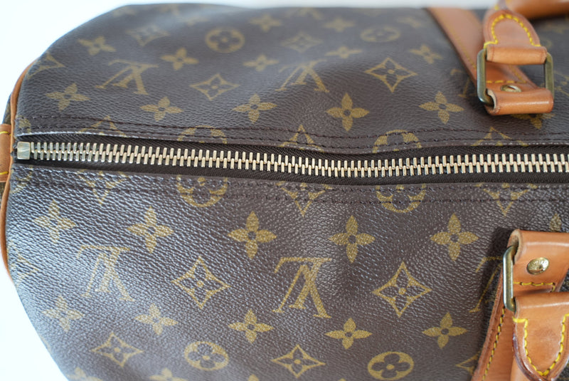 Louis Vuitton Monogram Keepall Bandouliere 55 Used