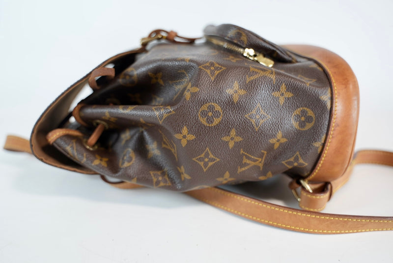 Louis Vuitton Monogram Montsouris MM Backpack Used