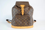 Louis Vuitton Monogram Montsouris GM Backpack Used