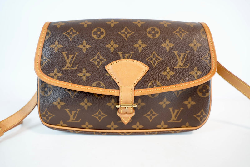 Louis Vuitton Monogram Sologne Crossbody Bag Used
