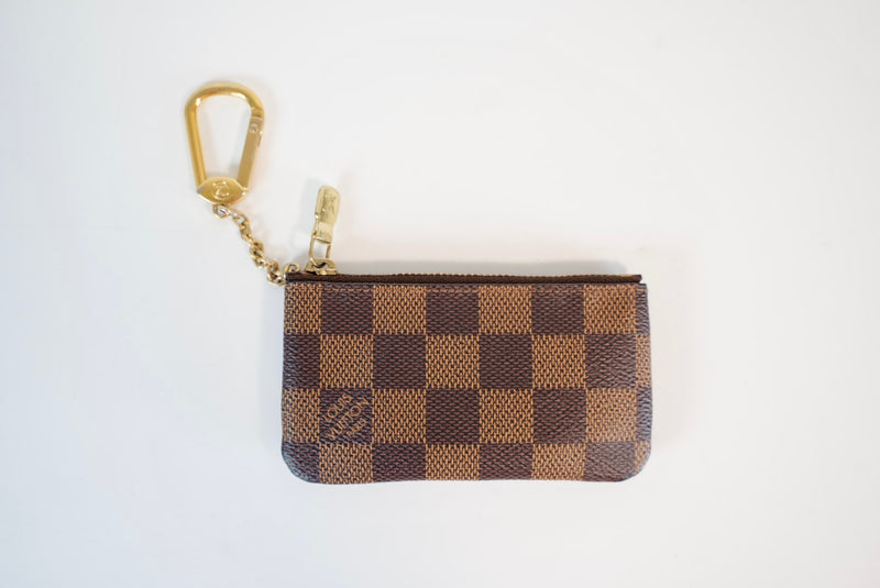 Louis Vuitton Damier Ebene Pochette Cle Used