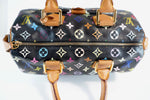 Louis Vuitton X Takashi Murakami Monogram Multicolor Speedy 30 Noir Used