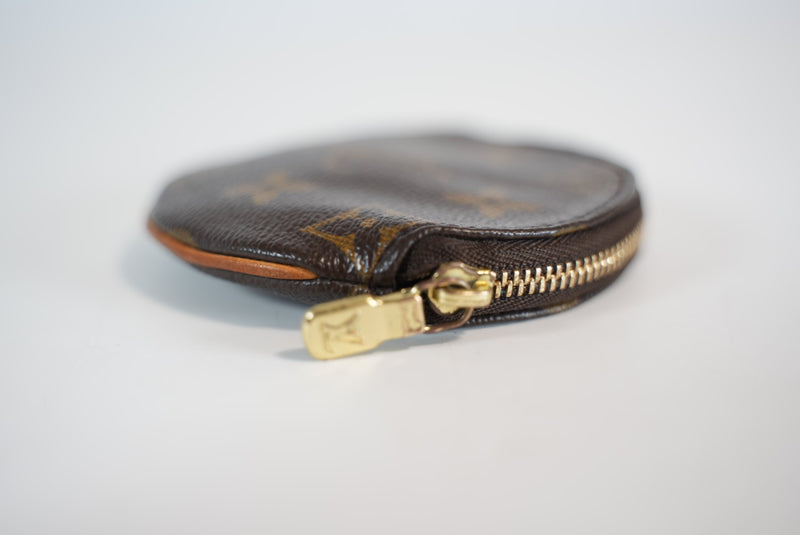 Louis Vuitton Monogram Round Coin Purse Used