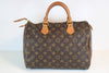 Louis Vuitton Monogram Speedy 30 Handbag Used