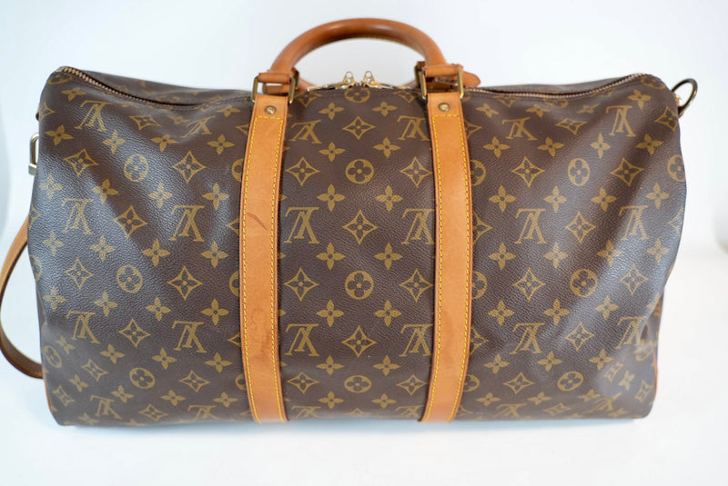 Louis Vuitton Monogram Keepall Bandouliere 50 Used