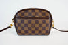 Louis Vuitton Damier Ebene Pochette Ipanema 2way Bag Used