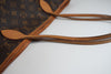 Louis Vuitton Monogram Neverfull MM Pivoine Interior Used