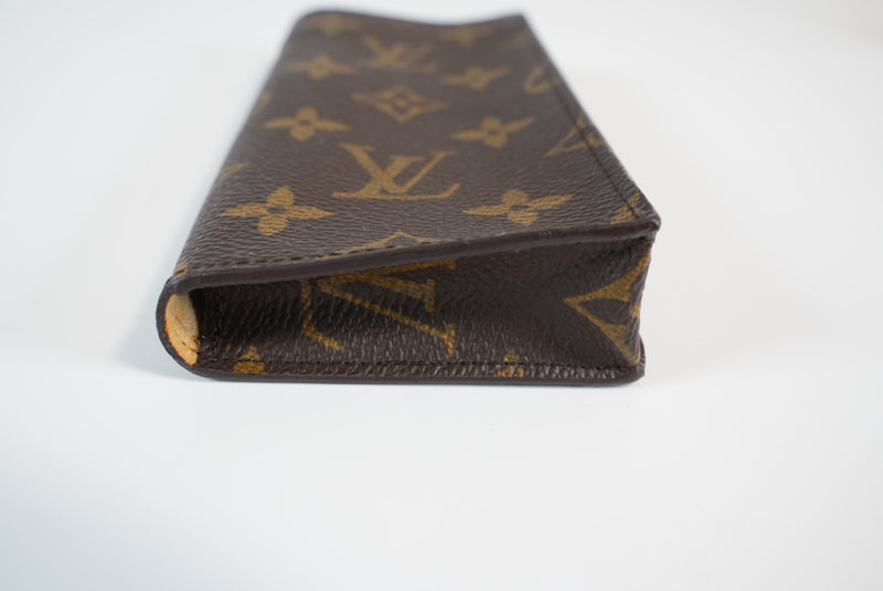 Louis Vuitton Monogram Lunettes Simple Eyeglasses Case Used