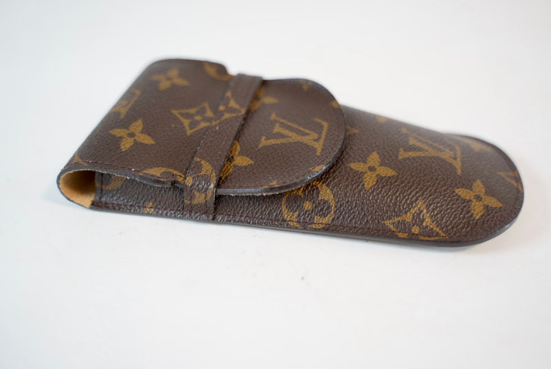 Louis Vuitton Monogram Etui Stylo Eyeglasses Case Used
