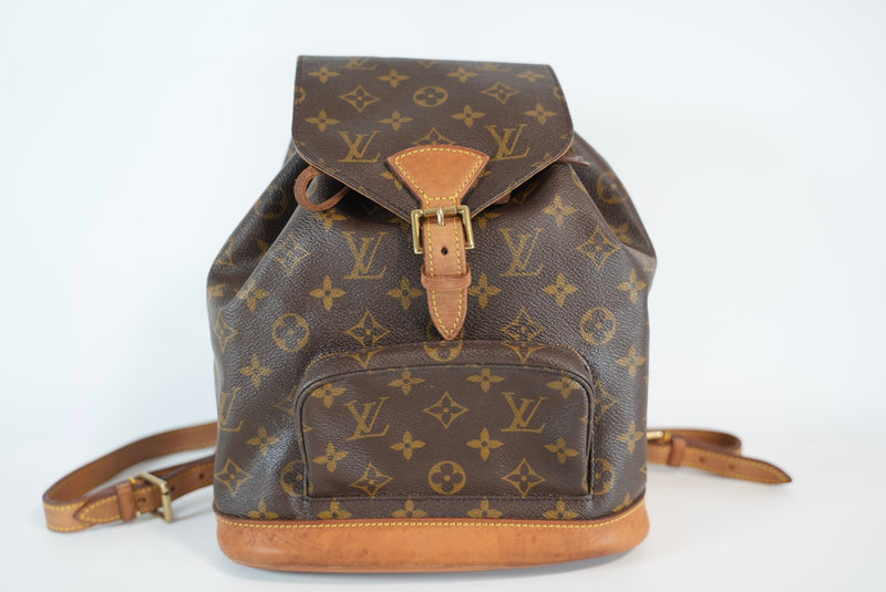 Louis Vuitton Monogram Montsouris MM Backpack Used