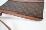 Louis Vuitton Monogram Pochette Bordeaux Sling Bag Used